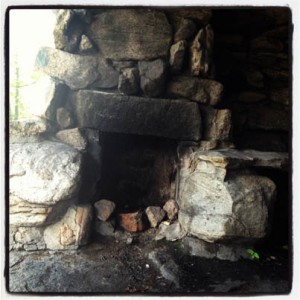 Lean-to fireplace, Harriman State Park