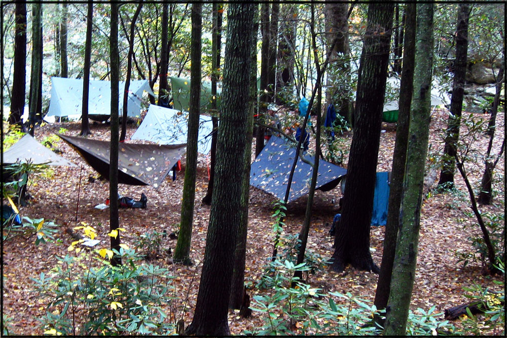 Stealth hammock camping clearance