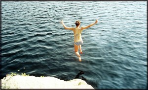 Jump into a swimming hole at Harriman State park to relieve the stress of extreme heat while hiking