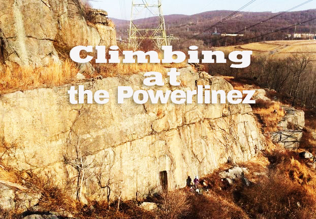 Climbing at the Powerlinez